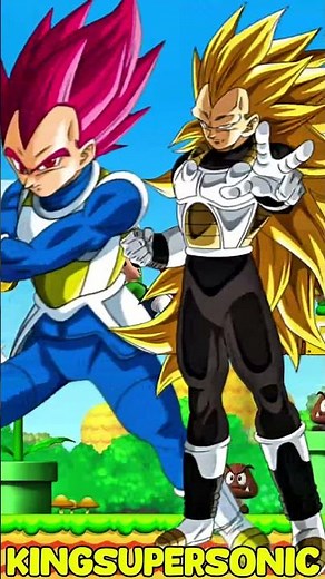 Who is stronger | CC Vegeta Vs Xeno Vegeta | #whoisstrongest #fyp #shorts #edit #trending