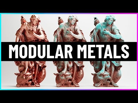 Modular Metals for Blender!