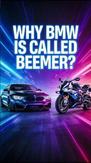 Why BMW is called beemer