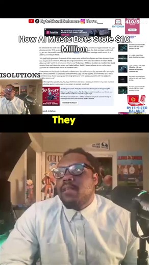 The ultimate hustle or just plain theft? Someone reportedly swindled $10 million in streaming royalties by using bots to loop AI-generated tracks billions of times. It’s wild to think that none of the music was original—created by AI, consumed by bots, and paid out in real cash. The big question remains: how exactly did the authorities track this down when so many others are likely trying the same thing? #AIMusic #MusicIndustryNews #StreamingFraud #TechNews #AI
