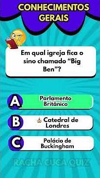 Apenas 3% Terminam Este Quiz Sem Errar!