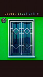 Sleek black iron window grill designs for modern homes. #BlackGrill #WindowDesign #IronGrill #ModernHome | Bd All Design