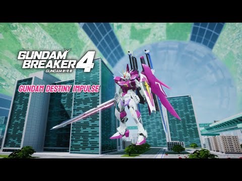 Gundam Breaker 4 Gameplay – Gundam Destiny Impulse Custom Build Showcase #gundambreaker4 #mechagame