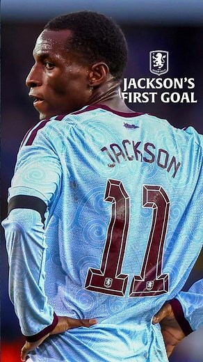Nicolas Jackson's first goal for Aston Villa 😆