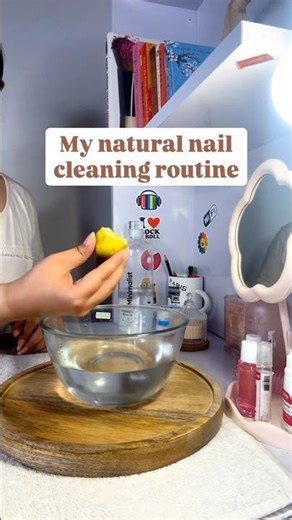 How I Clean My Natural Nails | Simple Nail Care Routine