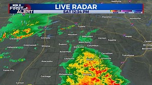 SATURDAY 12/28 12:35P UPDATE - some heavier rain is moving into parts of the Golden Triangle, and a few other showers are forming west of Tupelo moving north. All activity remains below severe limits for now. Risk of severe wx will increase after 5p for most of the region. | WCBI Weather
