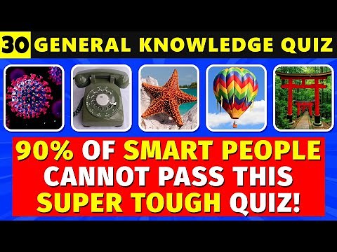 This Tough Quiz Will Test the Limits of Your Brainpower! | Brain Gym 30