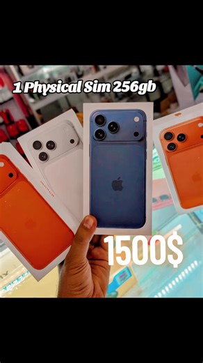 Iph 17PM 256gb is on Promotion #viraltiktok #foryou #viral #iphone @Tech House LSK