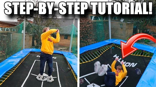How To Improve Your Skills On A Trampoline!!