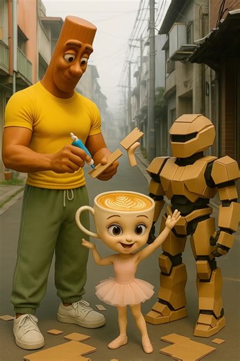 Bullied for His Cardboard Mech - The Ultimate Dad Support