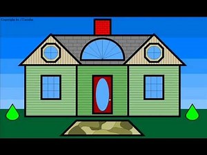 Learn Shapes And Build A House for children make assemble Play teach housing