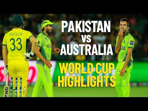 Australia vs pakistan world cup 2015 full match highlights | aus vs pak cwc 2015 highlights