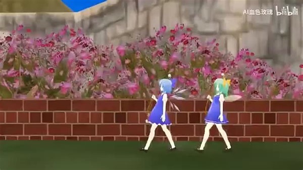 [ MMD Touhou ] Remilia And Clownpiece Two Little Indians