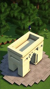 Minecraft Arc de Triomphe🥖 #minecraft