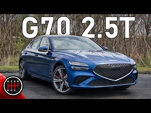 2024 Genesis G70 2.5T // Bigger Base Engine Makes for Excellent Value // Full Review