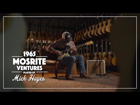 1965 Blue Mosrite Ventures played by Mick Hayes | Live at Carter Vintage Guitars | Nashville, TN