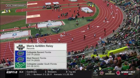 Men's 4x400m final - 2025 NCAA outdoor track and field championships