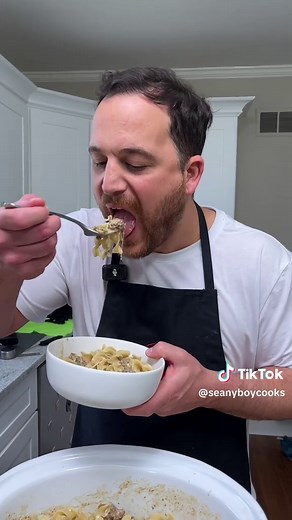 Creamy French Onion Beef & Noodles Recipe