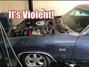 600HP 468 Big Block El Camino FIRST STARTUP!