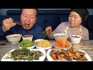 봄이라 더 맛있는 머위나물과 도루묵 조림! (Butterbur & Boiled sailfin sandfish) 집 밥 요리&먹방!! - Mukbang eating show