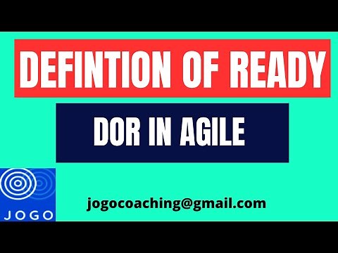 Definition of Ready in Scrum | (DEFINITION OF READY IN AGILE METHODOLOGY) | DOR in Agile