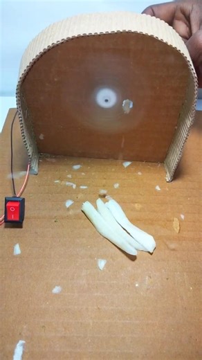 DC Motor • Vegetables Cutting Machine #shorts