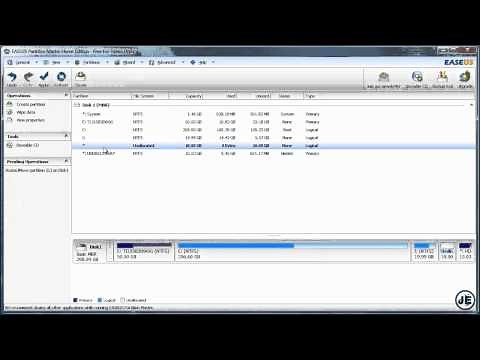 Como Crear Particiones con EASEUS Partition Master