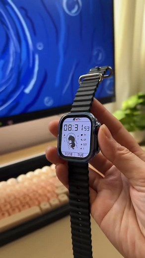 ✨ A little tech joy ✨ I’ve been loving this tiny but powerful Microwear Ultra Mini Pro 4. It’s lightweight, comfy to wear, and surprisingly feature-packed for its size. 💛 I spent the morning setting it up, scrolling through the menus, testing the health features, and pairing it with my phone. It’s cute, functional, and fits perfectly into my daily routine. 💫 Features I’m enjoying: • Heart rate SpO2 monitoring • Multiple sports modes • Crisp display for a mini size • Notifications synced smooth