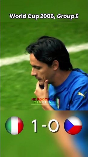 Italy Dominates Czech Republic | World Cup 2006 Highlights