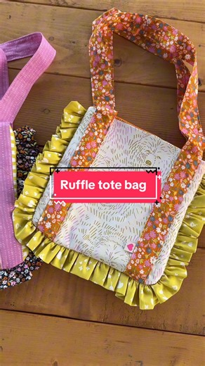 How to Make a Fun Ruffle Tote Bag for Kids