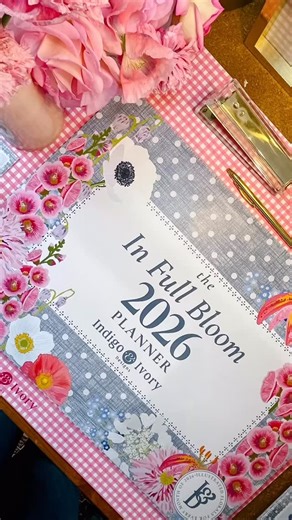 Basically the advent calendar of calendars…where every month is a new design ✨✨✨ and keeps changing with the seasons  Our in Full Bloom calendar available in desktop or magnetic. ♻️ if you bought our Fridge planner last year, be a sustainable  queen and reuse your magnets ✨ Launching tomorrow (Friday) | Indigo and Ivory Designs | Facebook