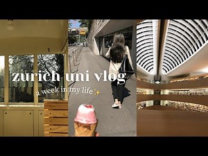 🇨🇭Zurich Uni Vlog | Week in life as a student @University of Zurich