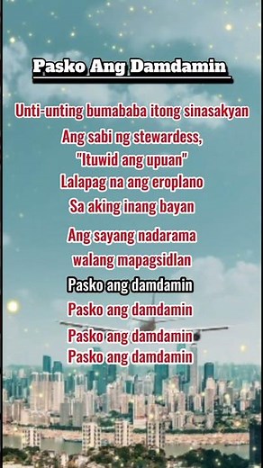 Pasko Ang Damdamin - Freddie Aguilar #shortlyrics
