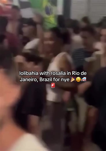 Rosalía and Lolibahia Celebrate New Year's in Rio de Janeiro