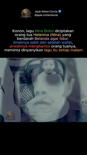 Misteri Lagu Nina Bobo (tahun 1800) yang Bikin Banyak Orang Merinding #misteri #ninabobo