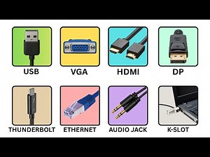 Every Computer Port Explained In 11 Minutes