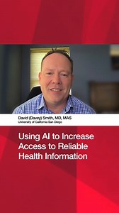 Could generative AI tools help extend access to reliable medical information and public health messaging— and, in turn, address health disparities? What types of benefits should be demonstrated before AI technologies are introduced in the clinical setting? Virologist Davey Smith, MD, MAS, head of the Division of Infectious Diseases and Global Public Health at the University of California, San Diego, recently joined JAMA Editor in Chief Kirsten Bibbins-Domingo, PhD, MD, MAS, to explore these ques
