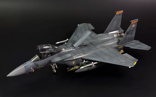 【GWH】F-15E Strike Eagle- 模型制作（1/72）