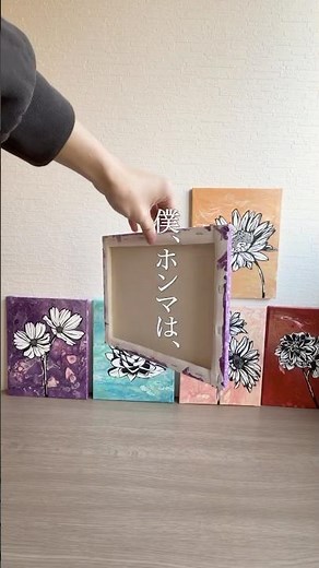 "I'm not really good at drawing" I tried drawing a Phalaenopsis orchid on an F3 canvas using Posc...