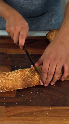 The Best Sandwich Bread - Hoagie Rolls #bread #sandwich #asmr