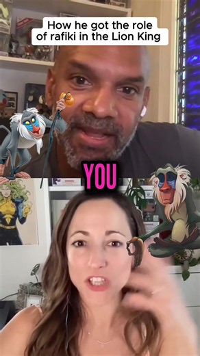 How he got the role of Rafiki in the Lion King #LionKing #Rafiki #CastingStory #VoiceActing #TheLionKing