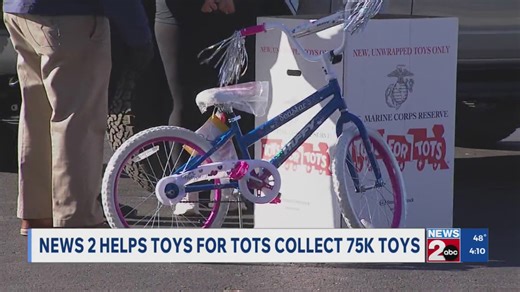 News 2 helps Toys for Tots collect 75K toys