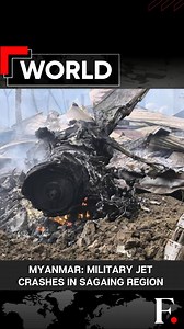 9.5K views · 87 reactions | #FPReels: Myanmar Military Jet Crashes,...