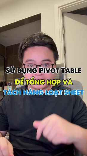 Hướng Dẫn Sử Dụng Pivot Table Trong Excel