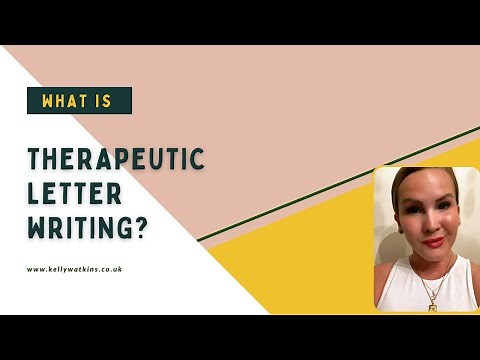 Writing letters in therapy. How to use therapeutic letter writing in therapy.