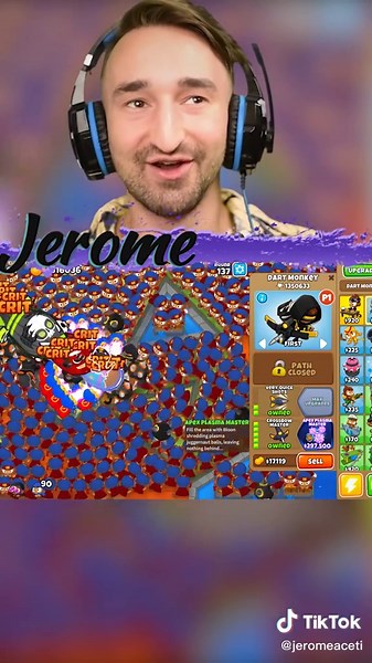 WE GOT A LEVEL 100 PARAGON APEX PLASMA MASTER IN BLOONS #Bloons #BTD6 #BTD #JeromeASF #Gaming #Foryou #YouTube #TowerDefense