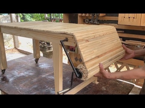 Super Creative Woodworking Design Ideas // Make Your Own Unique Extending Table