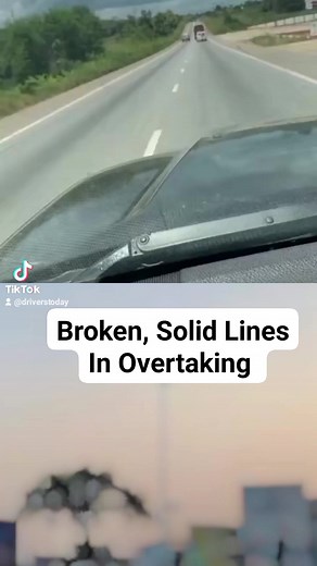 Broken And Solid Lines In Overtaking #driverstoday #overtaking #brokenlines #solidlines #lanes #roadmarkings #driving #road #vehicle #roadsafety | Drivers Today
