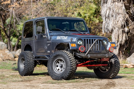 No Reserve: Modified 2002 Jeep Wrangler Sport