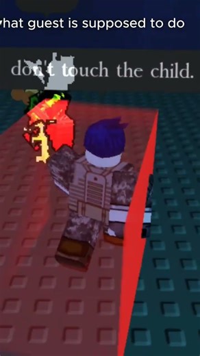 Guest was not having it. #roblox #forsaken #animation #potemer #goku #dragonball #memes